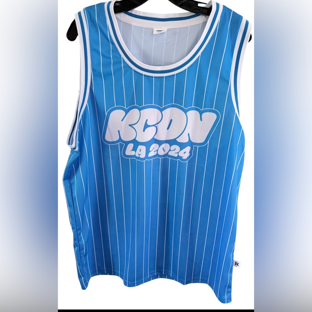 KCON LA 2024 Kpop Convention Basketball Jersey XL